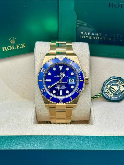 Rlx watch Submariner Date Steel & Yellow Gold 126613LB Blue Dial Watch